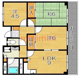 稲葉奏風館の間取り