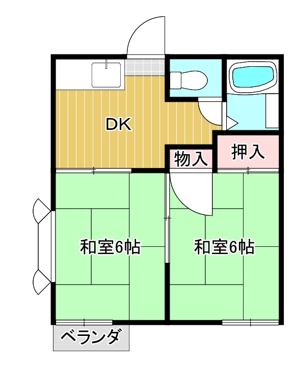 ＳＴハイツ新郷の間取り