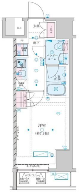 ＧＥＮＯＶＩＡ川崎ＶＩＩの間取り