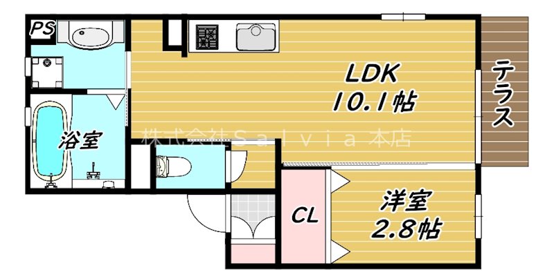 ホープの間取り