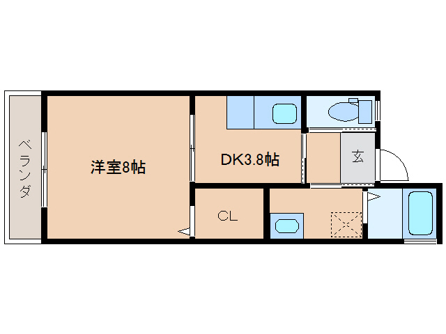 富貴壱番館の間取り