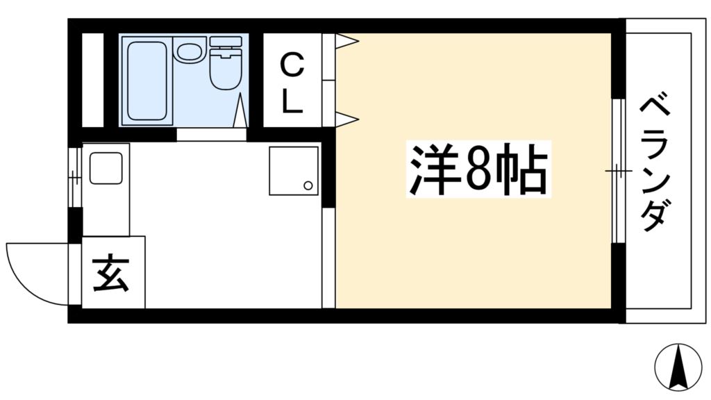 アストロプラザIVの間取り