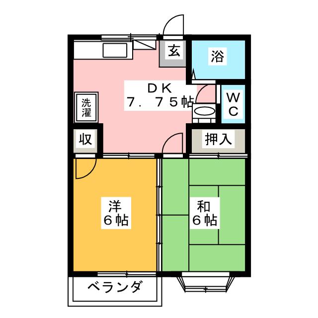 フラッツＴＯ－１の間取り