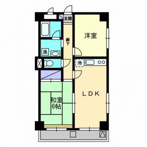 【グランリーオの間取り】