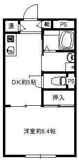 ピア美住の間取り