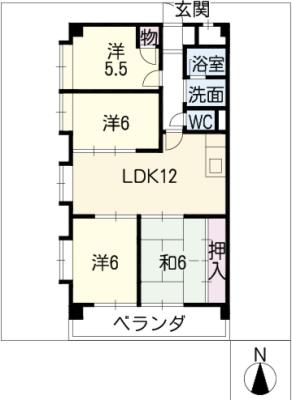 レガリス３７の間取り