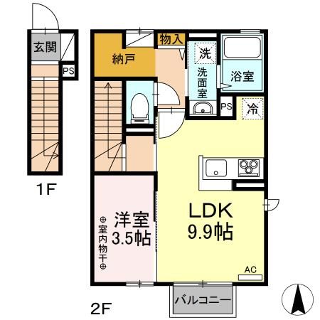 柊の間取り