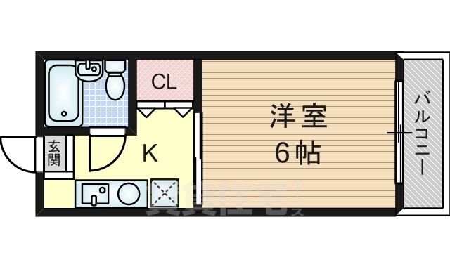 ハッピーハイツの間取り