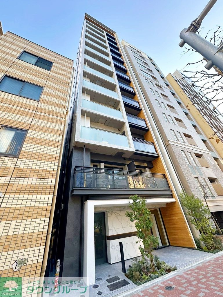 中央区日本橋蛎殻町のマンションの建物外観