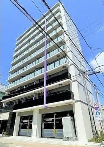 【名古屋市熱田区大宝のマンションの建物外観】