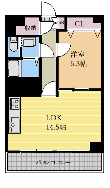 シャトレ北山の間取り