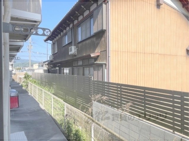 【長浜市小堀町のアパートの眺望】