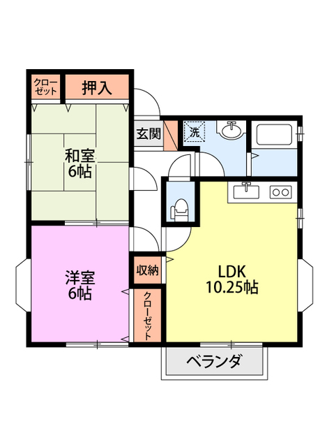 メゾンモジュール　Ａの間取り