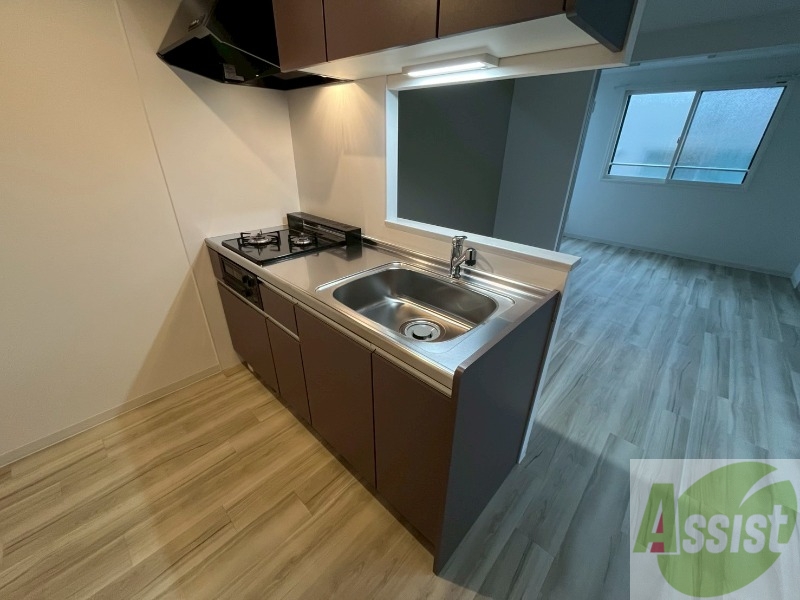 キッチン　キッチンはスペースも広々していて使いやすそうですよ！