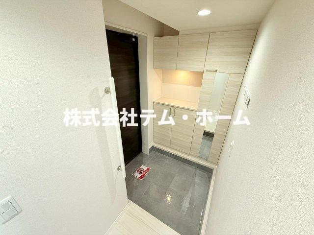 玄関　ゆったりとした玄関です