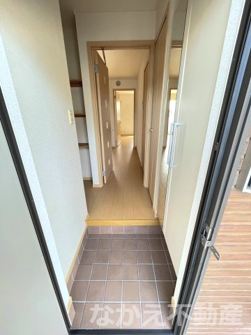 玄関　ゆったりとした玄関です