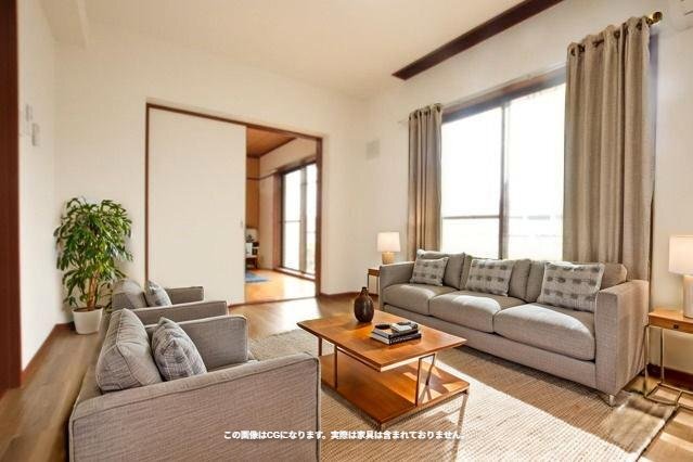 居室・リビング　６．２帖の明るい洋室です！