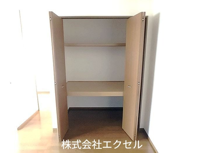 収納　収納付きです。
