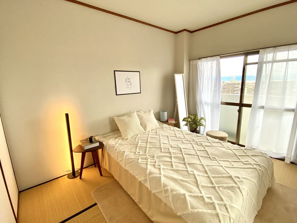 その他部屋・スペース　和室にはベッドでもお布団でも♪