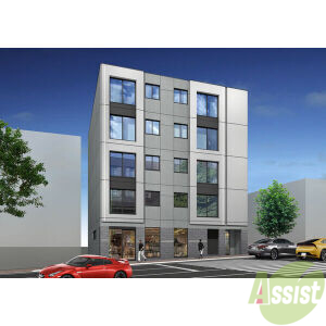 建物外観　完成予想パース　札幌市手稲区「エクセラン手稲本町」