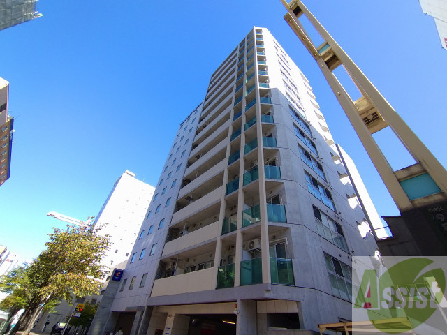 建物外観　札幌市中央区南５条西「札幌中央レジデンス」