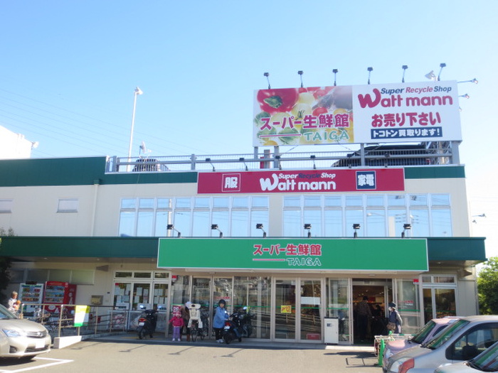 スーパー　スーパー生鮮館TAIGA 藤沢石川店（スーパー）まで979m
