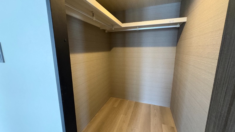 収納　ウォークインクローゼット