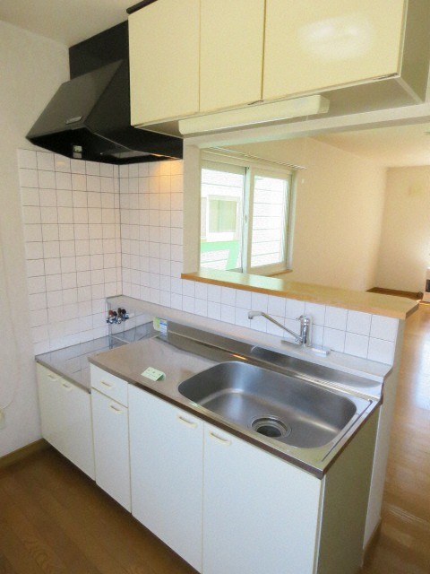 キッチン　対面キッチンで会話を楽しみながらお料理ができます☆