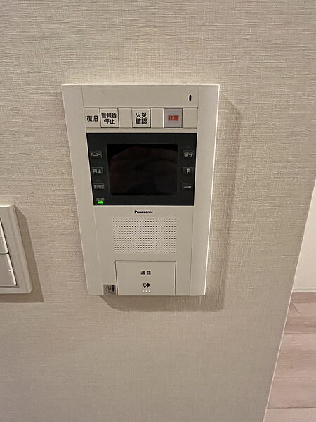 セキュリティ　※別部屋の参考写真です。