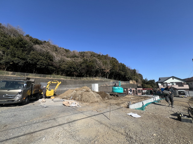 建物外観　～完成が楽しみ～