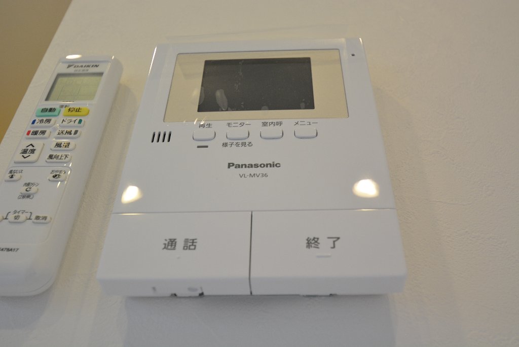 セキュリティ　カメラ付インターホン