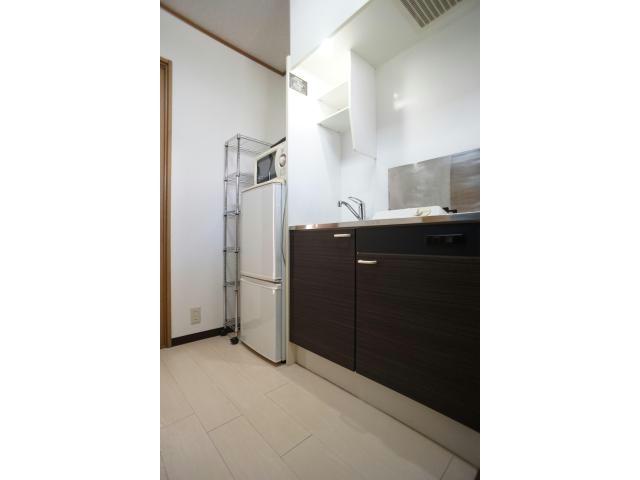 キッチン　ガスコンロ付き