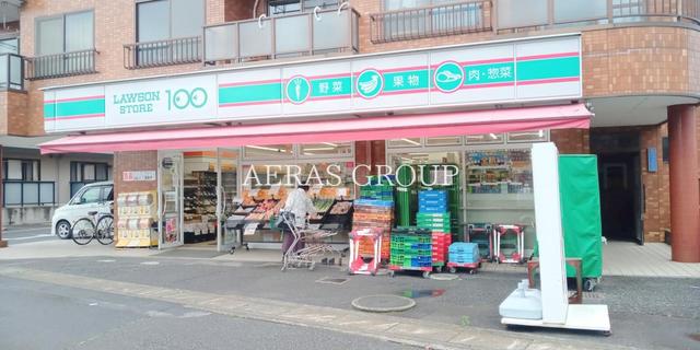 コンビニ　ローソンストア100 吉川いちょう通店（コンビニ）まで229m
