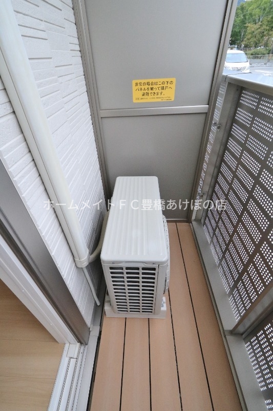 バルコニー　同型別部屋写真