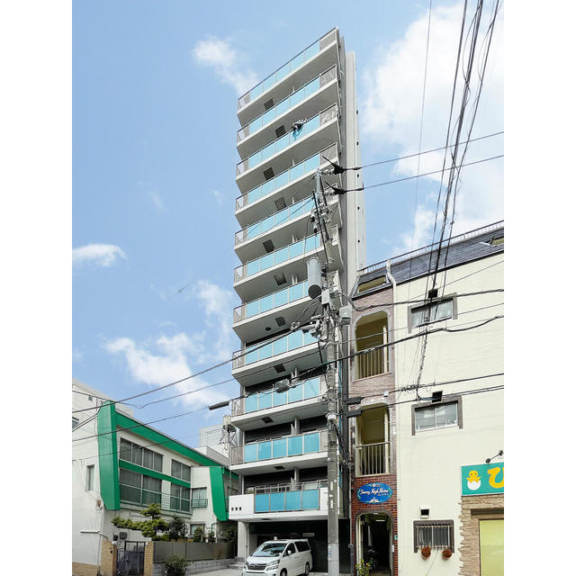 建物外観　当社提携の為、どこよりも安く早く安心してご契約できます。