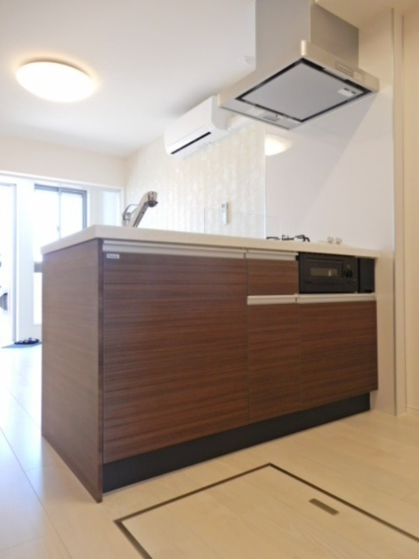 キッチン　図面と現状に相違がある場合には現状を優先