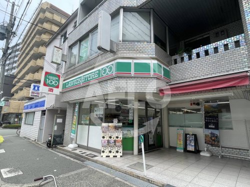 コンビニ　ローソンストア100 東淀川駅前店（コンビニ）まで100m