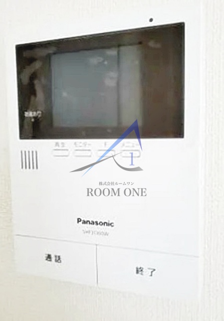 セキュリティ　モニター付インターホンです。