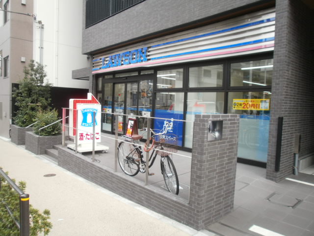 コンビニ　ローソン 文京サッカー通り店（コンビニ）まで80m