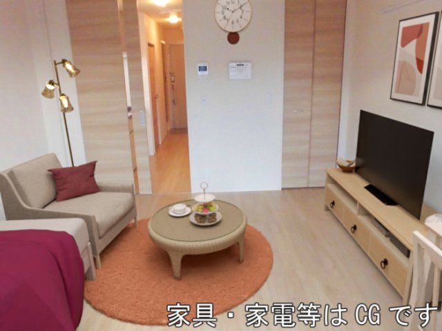 居室・リビング　家具はイメージです