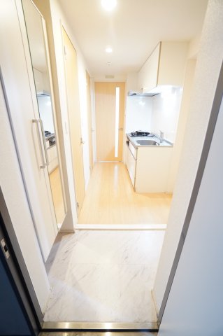 玄関　※同物件・反転タイプの写真です。