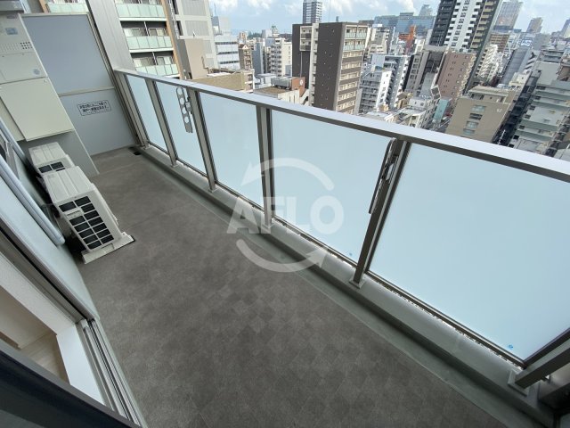 バルコニー　ノルデンタワー南森町プレミアム　バルコニー