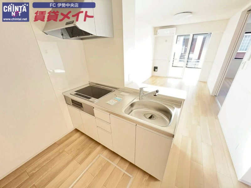 キッチン　同タイプ部屋写真です。