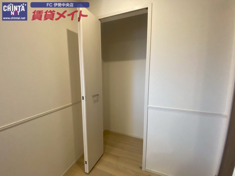 収納　同タイプ部屋写真です。