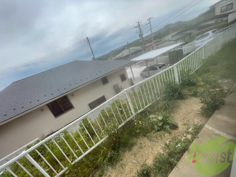 バルコニー　バルコニーはないですが、すぐ外に出られるようになっております