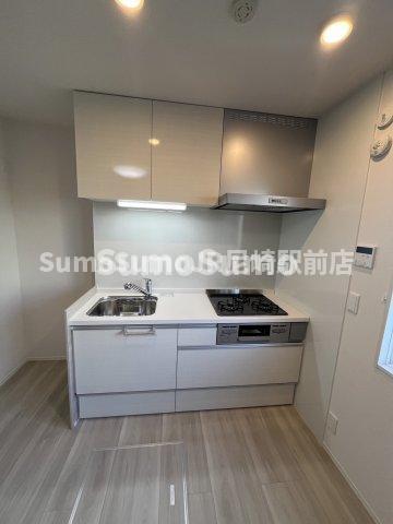 キッチン　コンパクトなキッチンで掃除もラクラク