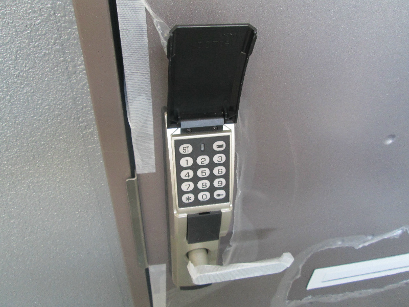 セキュリティ　暗証番号キー