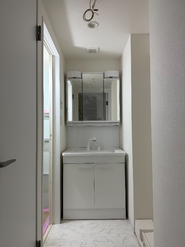 洗面設備　忙しい朝には欠かせない洗面所です♪