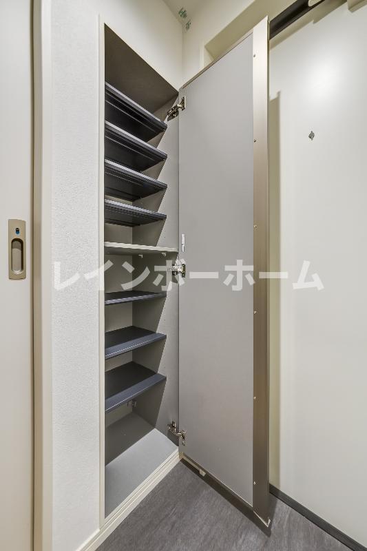 収納　十分な収納スペースがあります