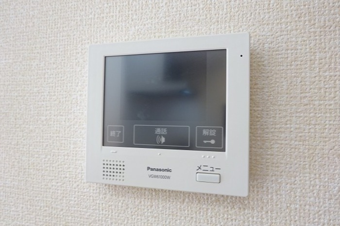 セキュリティ　モニターインターフォンです